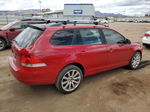 2009 Volkswagen Jetta S Red vin: 3VWKM71KX9M260001