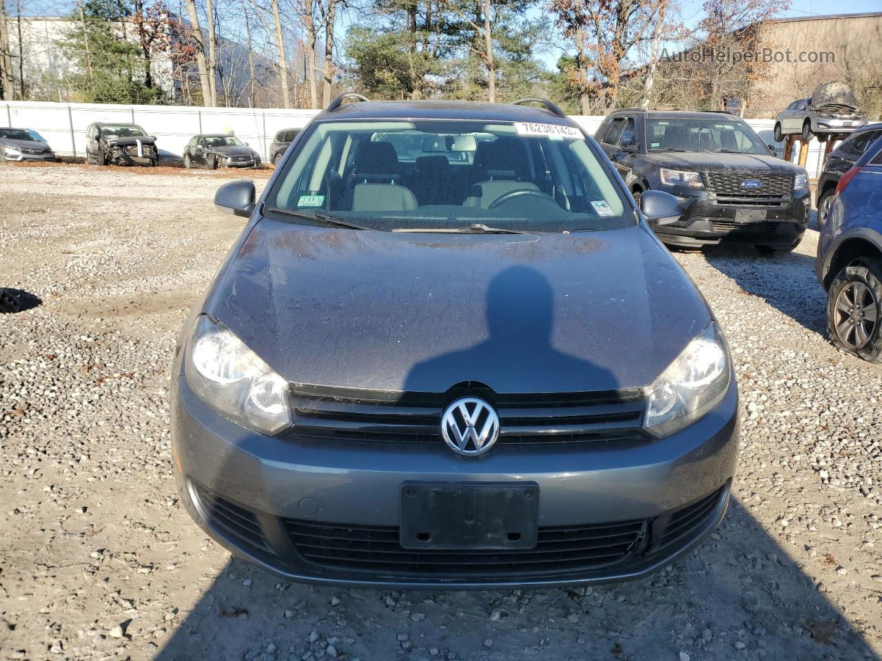 2013 Volkswagen Jetta S Gray vin: 3VWKP7AJ0DM696976