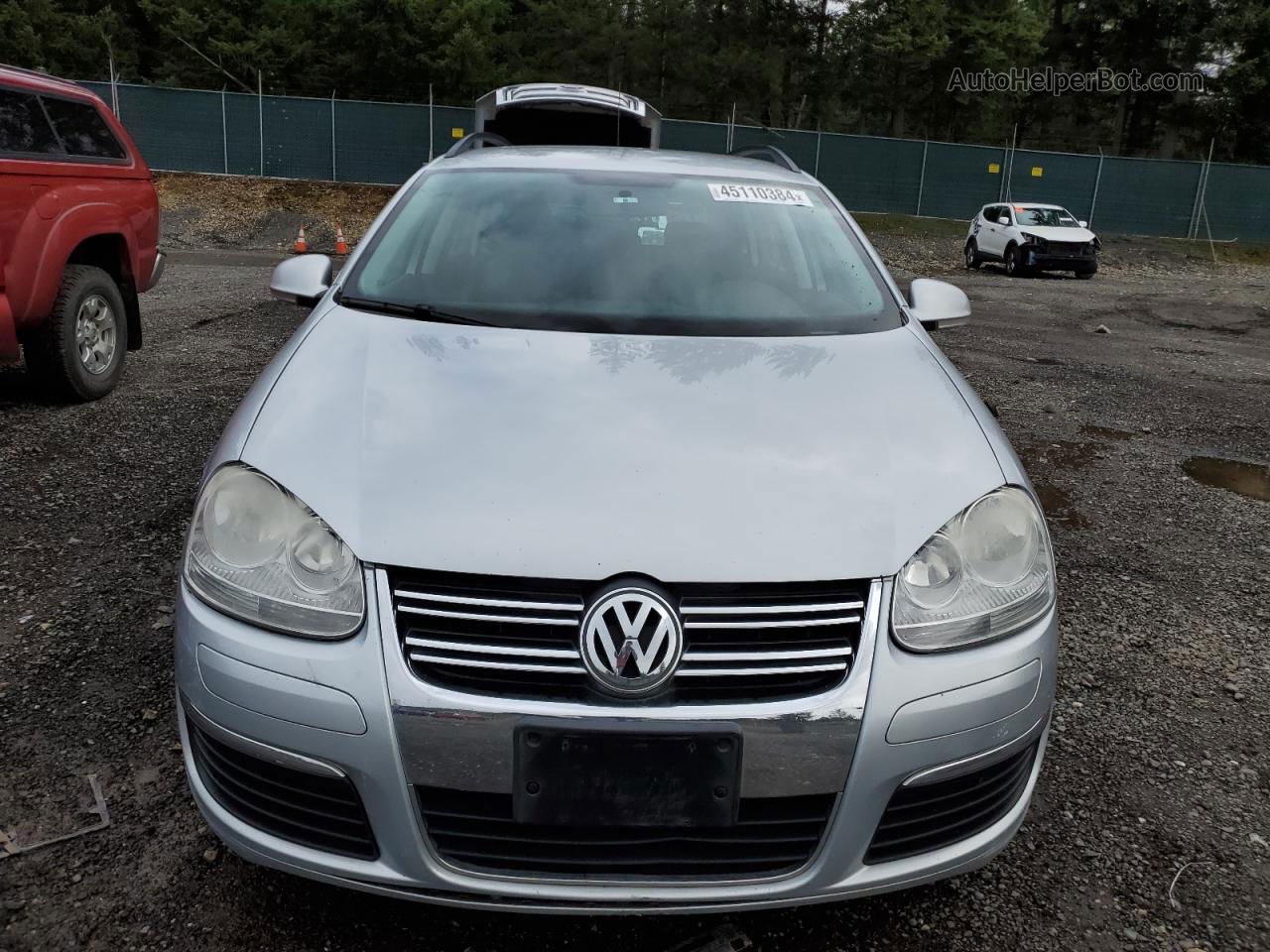 2009 Volkswagen Jetta S Silver vin: 3VWKZ71K39M295433