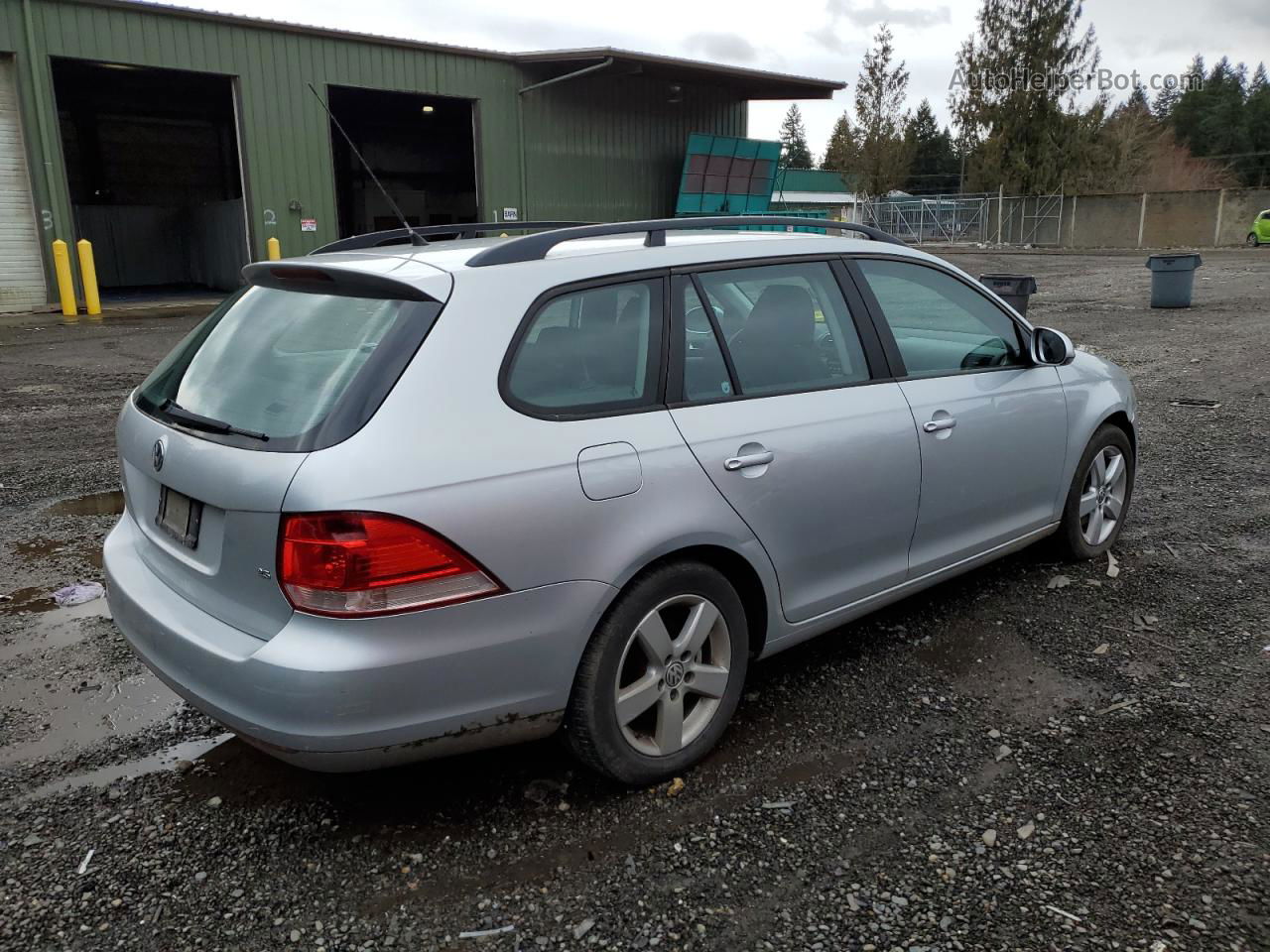 2009 Volkswagen Jetta S Silver vin: 3VWKZ71K39M295433