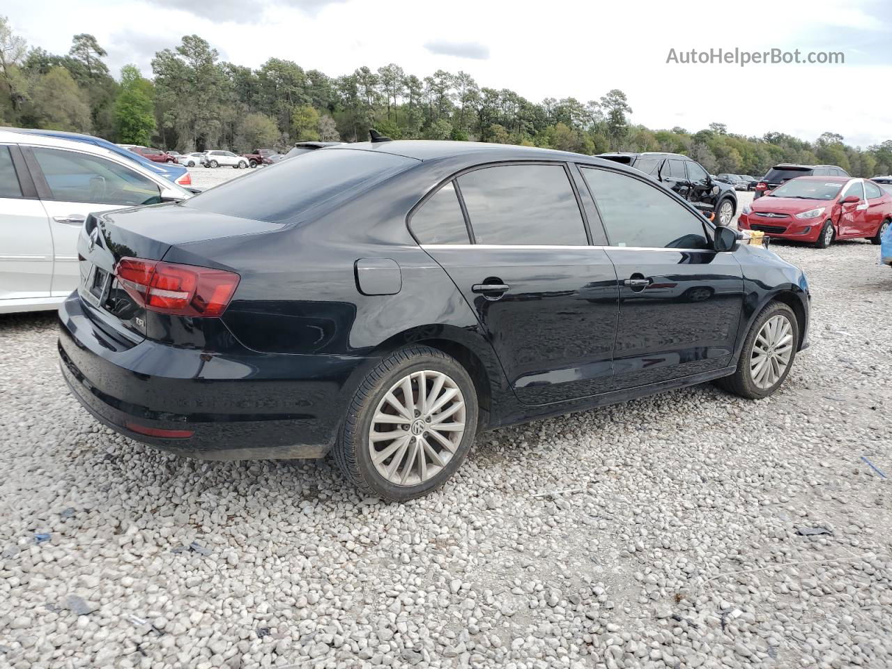 2016 Volkswagen Jetta Sel Black vin: 3VWL07AJ0GM264062