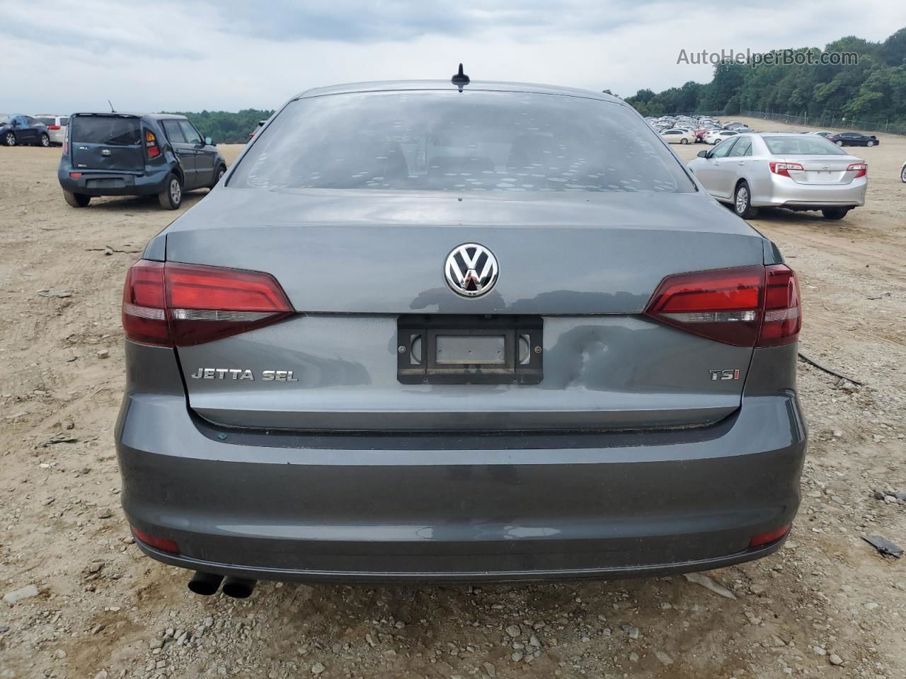 2016 Volkswagen Jetta Sel Gray vin: 3VWL07AJ2GM367810