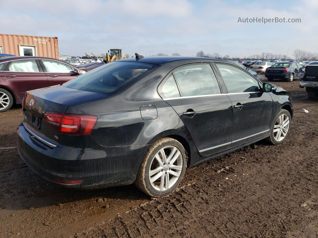 2017 Volkswagen Jetta Sel Black vin: 3VWL17AJ0HM397242