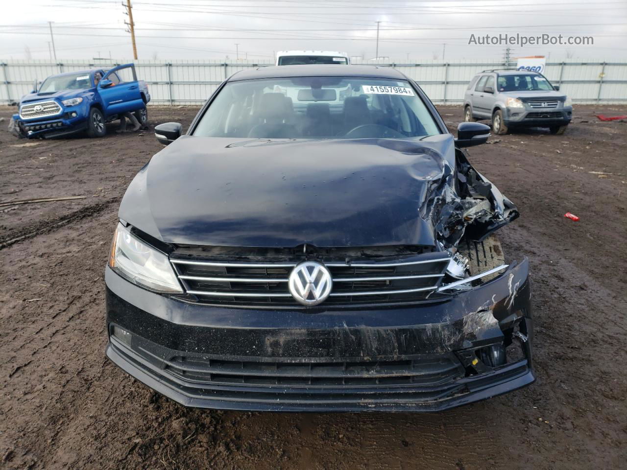 2017 Volkswagen Jetta Sel Black vin: 3VWL17AJ0HM397242