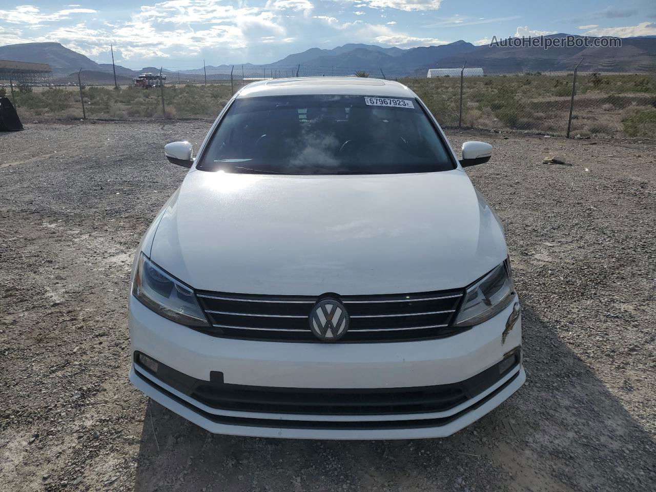 2016 Volkswagen Jetta Sel White vin: 3VWL17AJ1GM235862