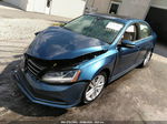 2017 Volkswagen Jetta 1.8t Sel Blue vin: 3VWL17AJ1HM329791