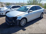 2016 Volkswagen Jetta 1.8t Sel Серебряный vin: 3VWL17AJ2GM232758