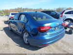 2017 Volkswagen Jetta 1.8t Sel/1.8t Sel Premium Blue vin: 3VWL17AJ3HM382881