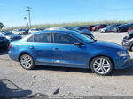 2017 Volkswagen Jetta 1.8t Sel/1.8t Sel Premium Blue vin: 3VWL17AJ3HM382881