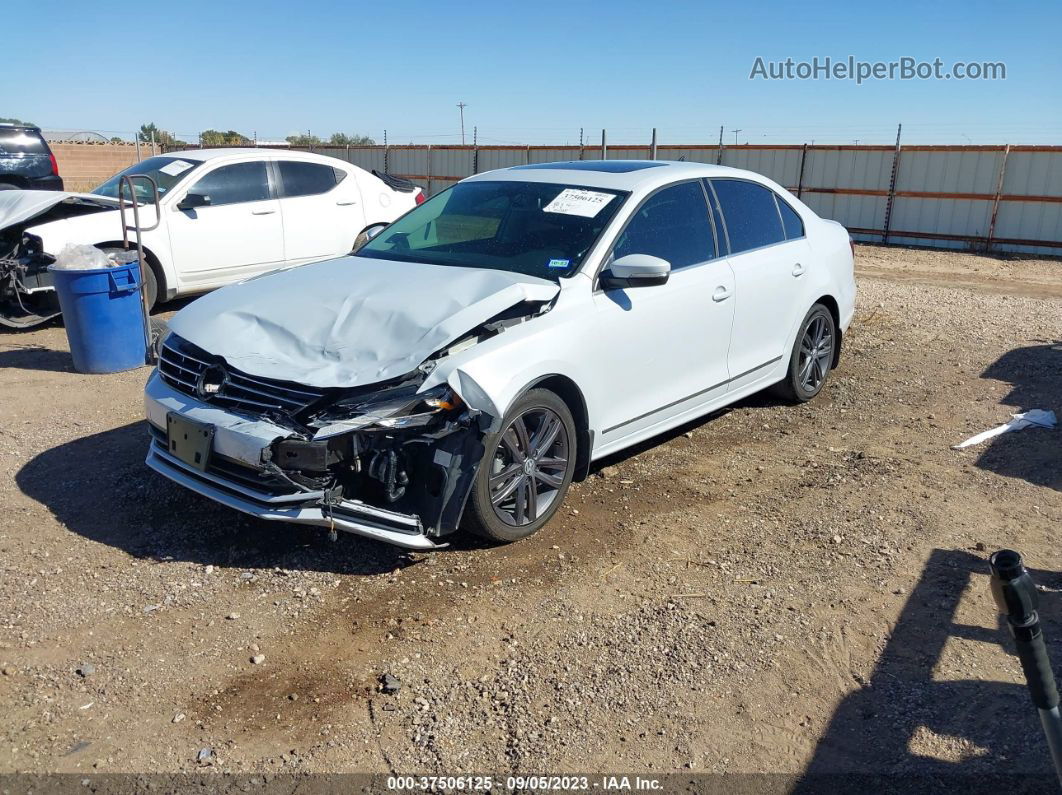 2018 Volkswagen Jetta 1.8t Sel White vin: 3VWL17AJ3JM212476