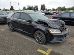 2018 Volkswagen Jetta Sel Черный vin: 3VWL17AJ3JM222666