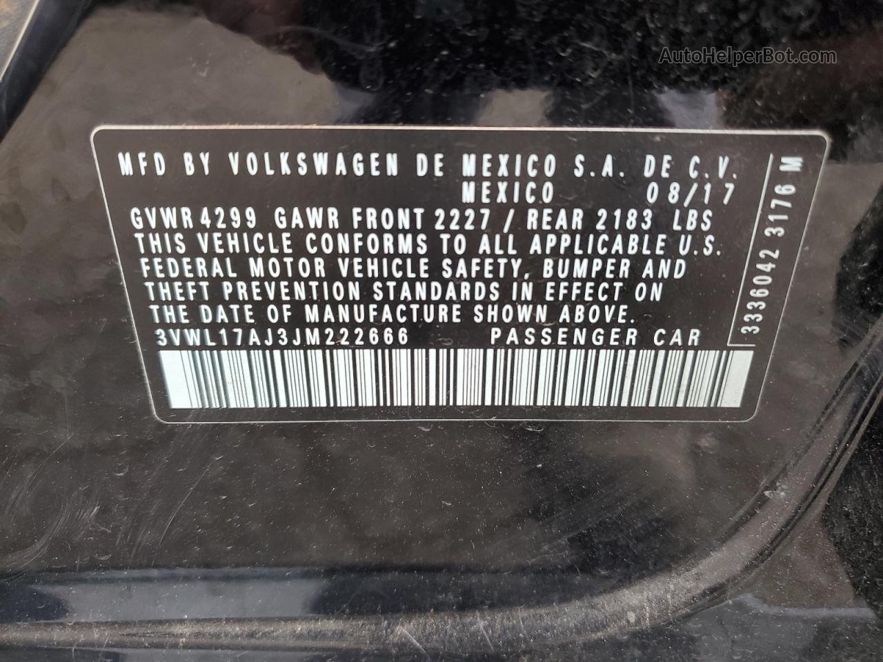2018 Volkswagen Jetta Sel Black vin: 3VWL17AJ3JM222666