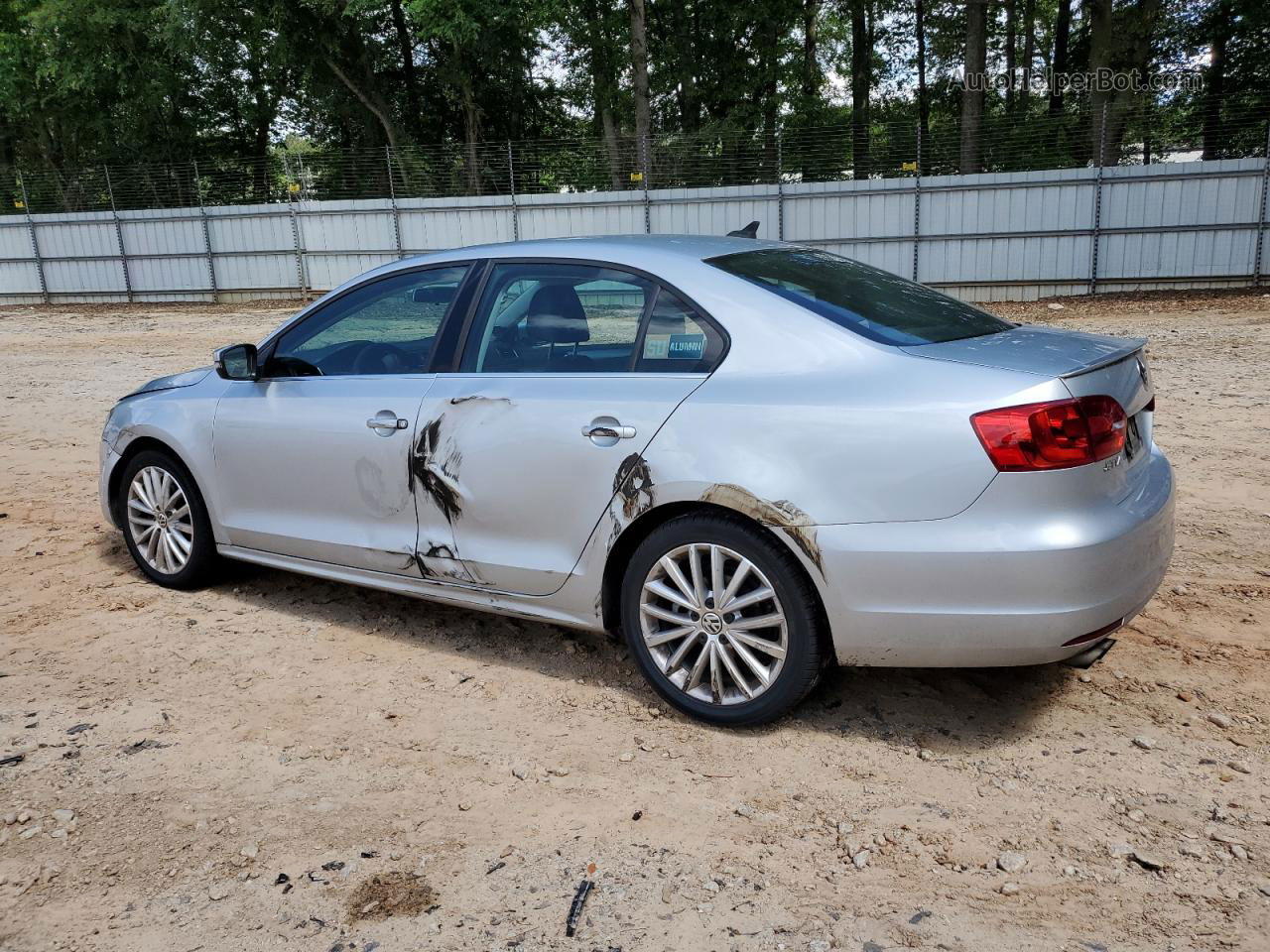 2014 Volkswagen Jetta Sel Silver vin: 3VWL17AJ6EM426691