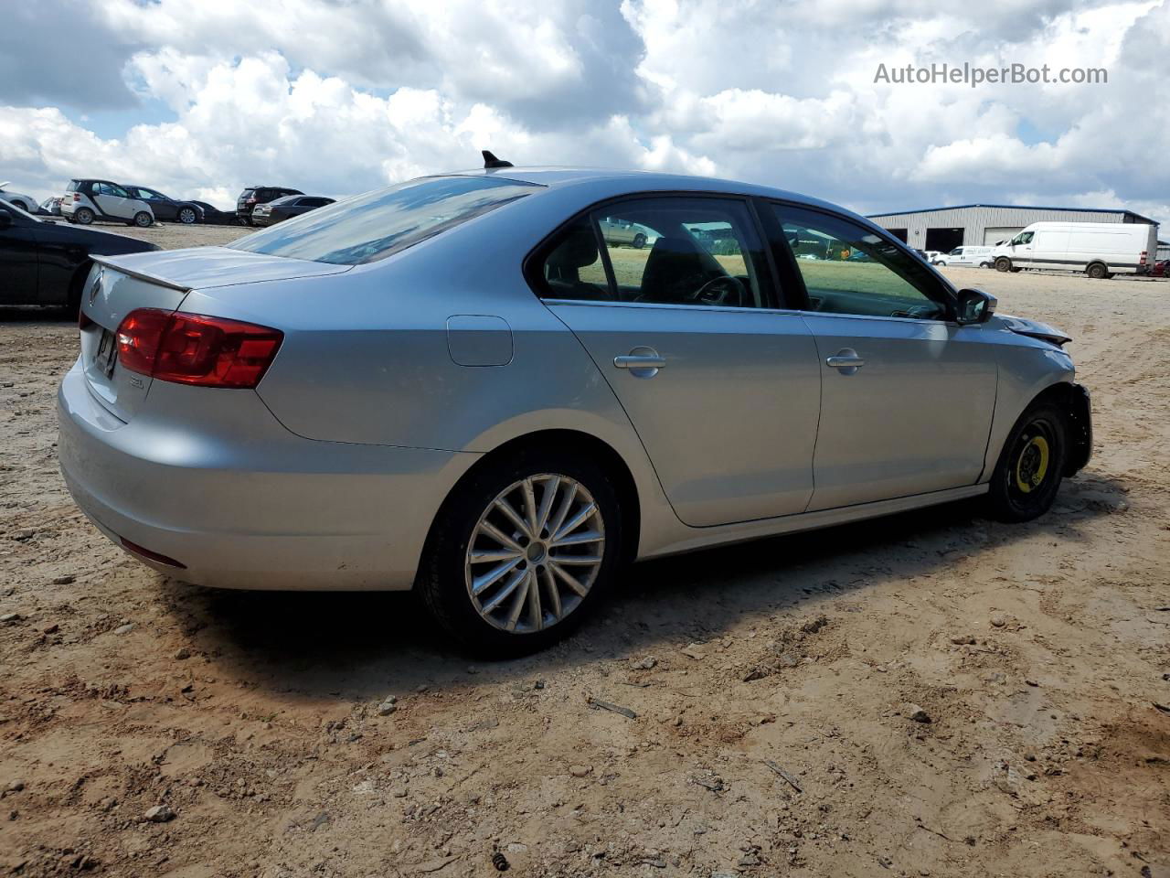 2014 Volkswagen Jetta Sel Silver vin: 3VWL17AJ6EM426691