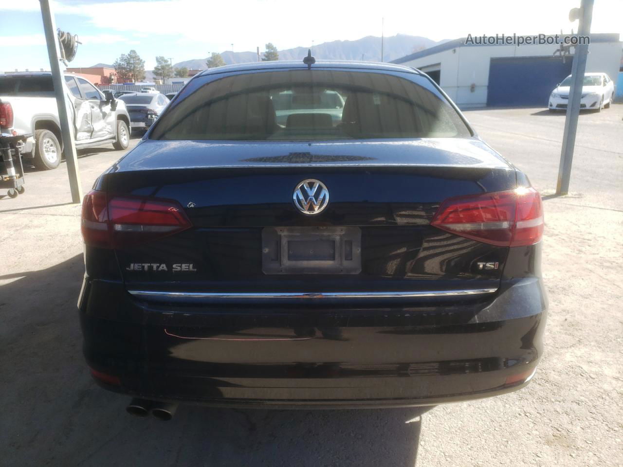 2017 Volkswagen Jetta Sel Черный vin: 3VWL17AJ8HM400050