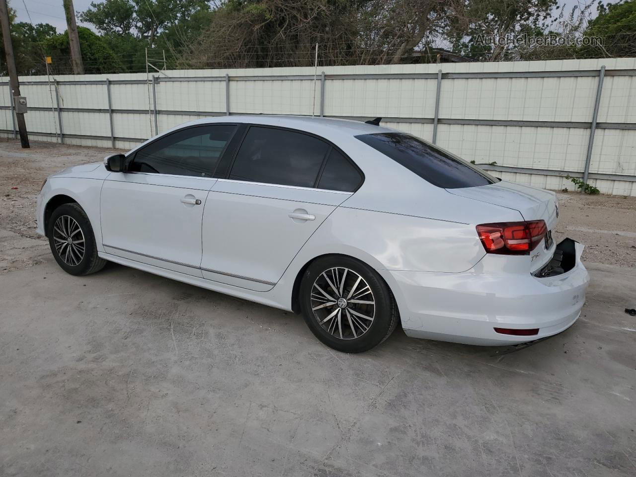 2017 Volkswagen Jetta Sel White vin: 3VWL17AJ9HM363736