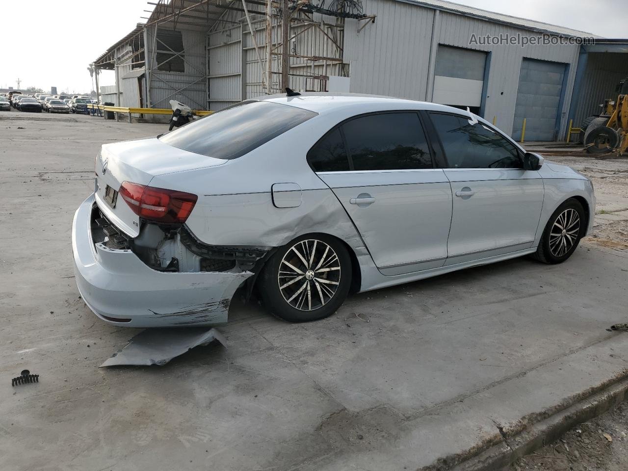 2017 Volkswagen Jetta Sel White vin: 3VWL17AJ9HM363736