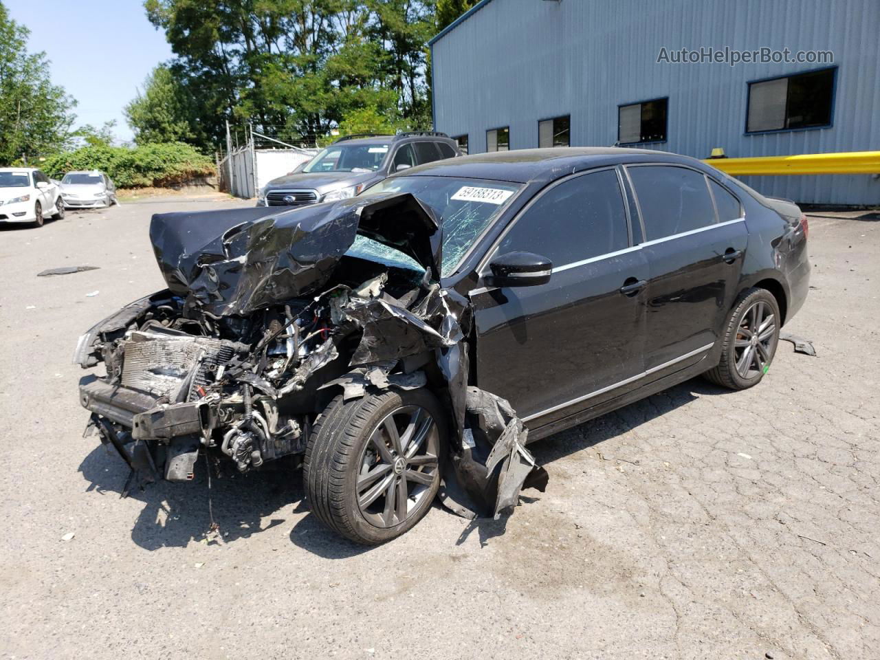 2018 Volkswagen Jetta Sel Black vin: 3VWL17AJ9JM226060