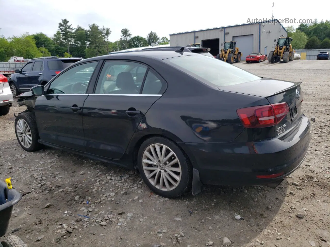 2016 Volkswagen Jetta Sel Black vin: 3VWL17AJXGM401974