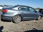 2015 Volkswagen Jetta Tdi Gray vin: 3VWLA7AJ0FM271136