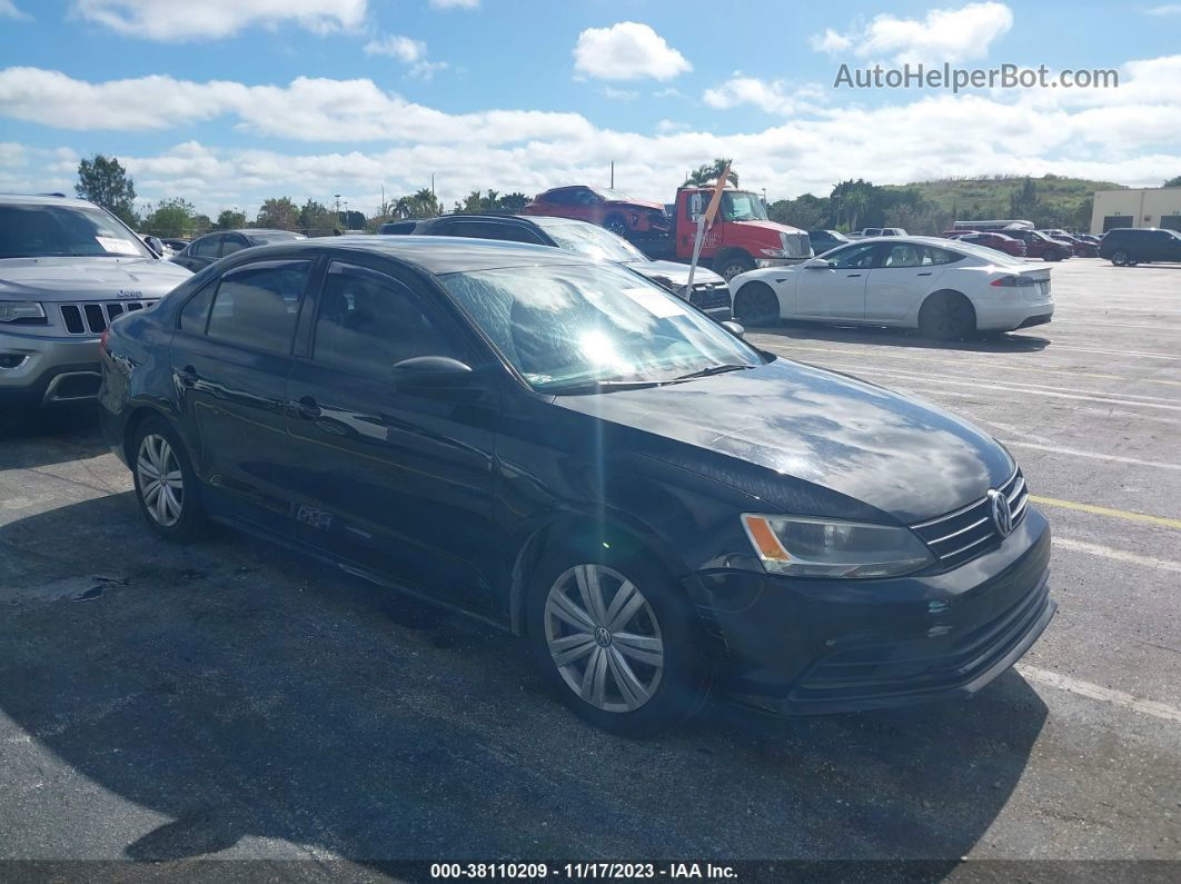 2015 Volkswagen Jetta 2.0l Tdi S Black vin: 3VWLA7AJ0FM290818