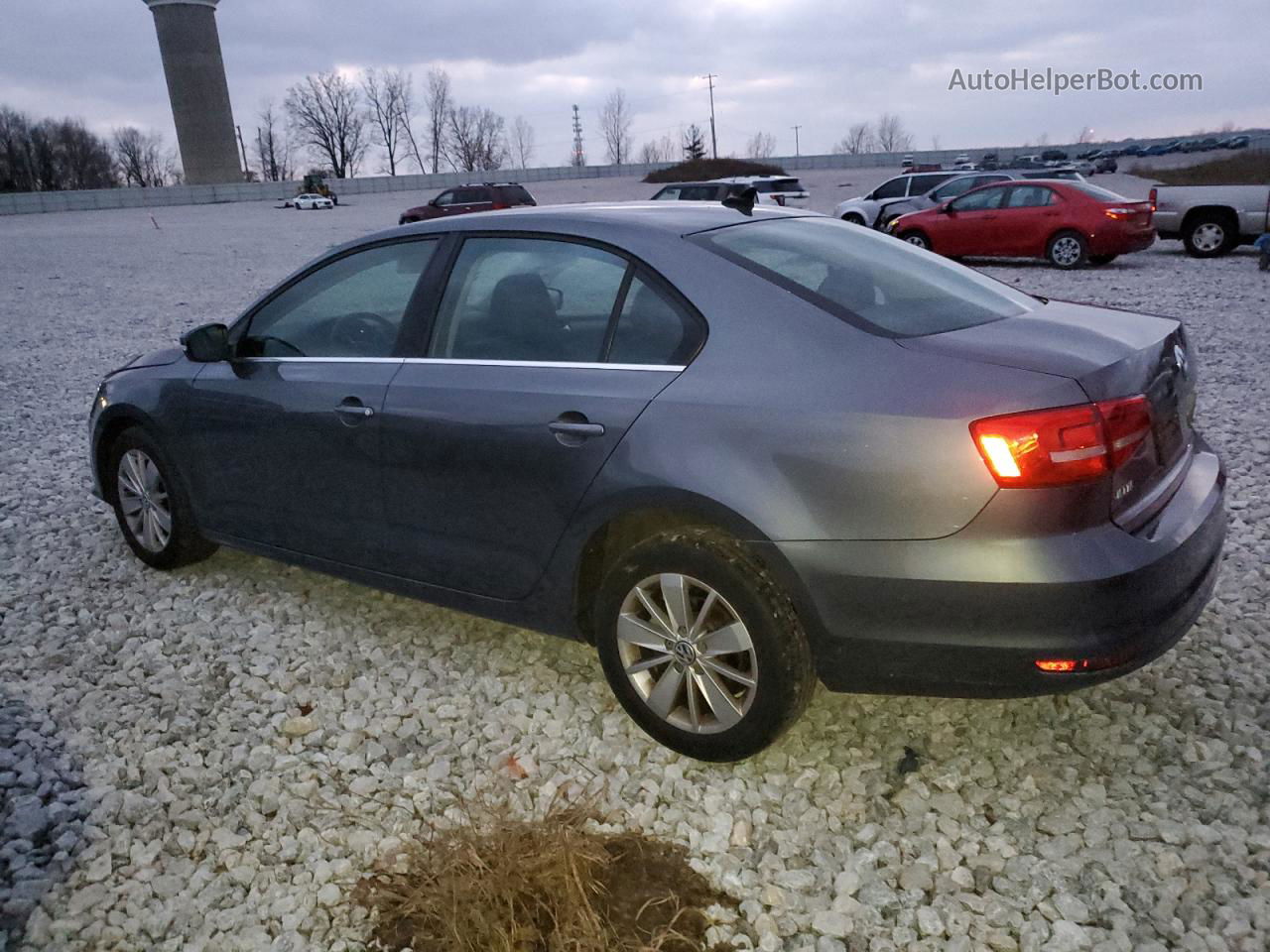 2015 Volkswagen Jetta Tdi Серый vin: 3VWLA7AJ0FM422587