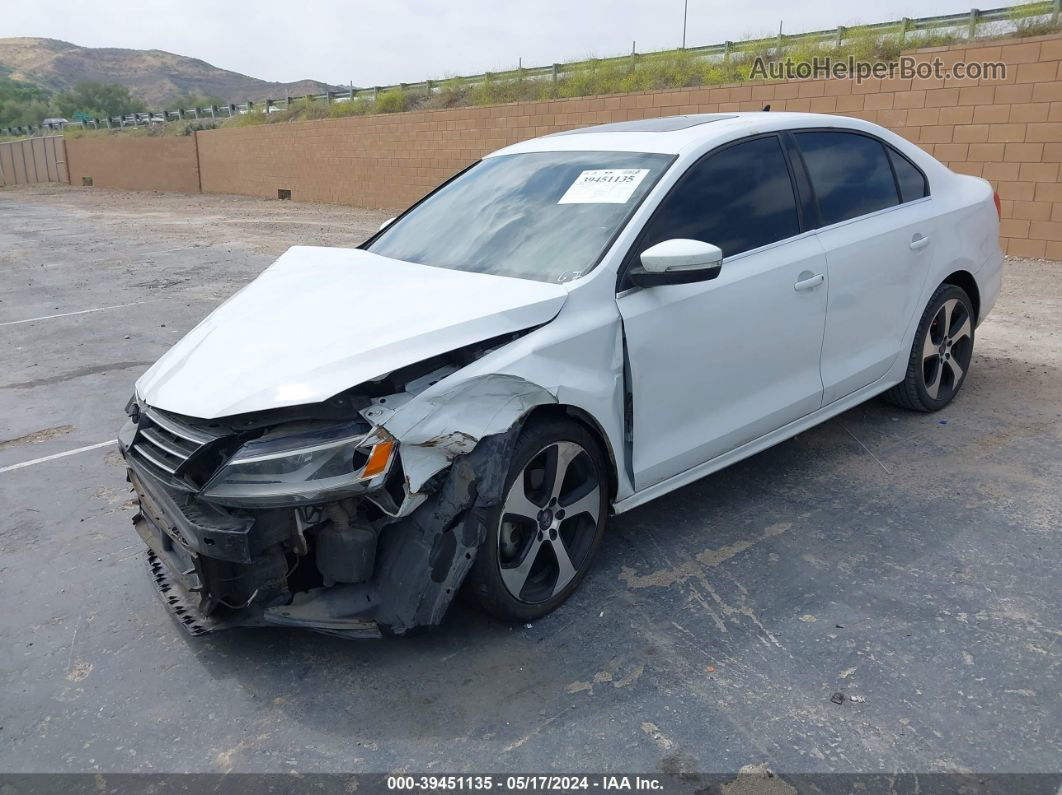 2015 Volkswagen Jetta 2.0l Tdi Se White vin: 3VWLA7AJ1FM219174