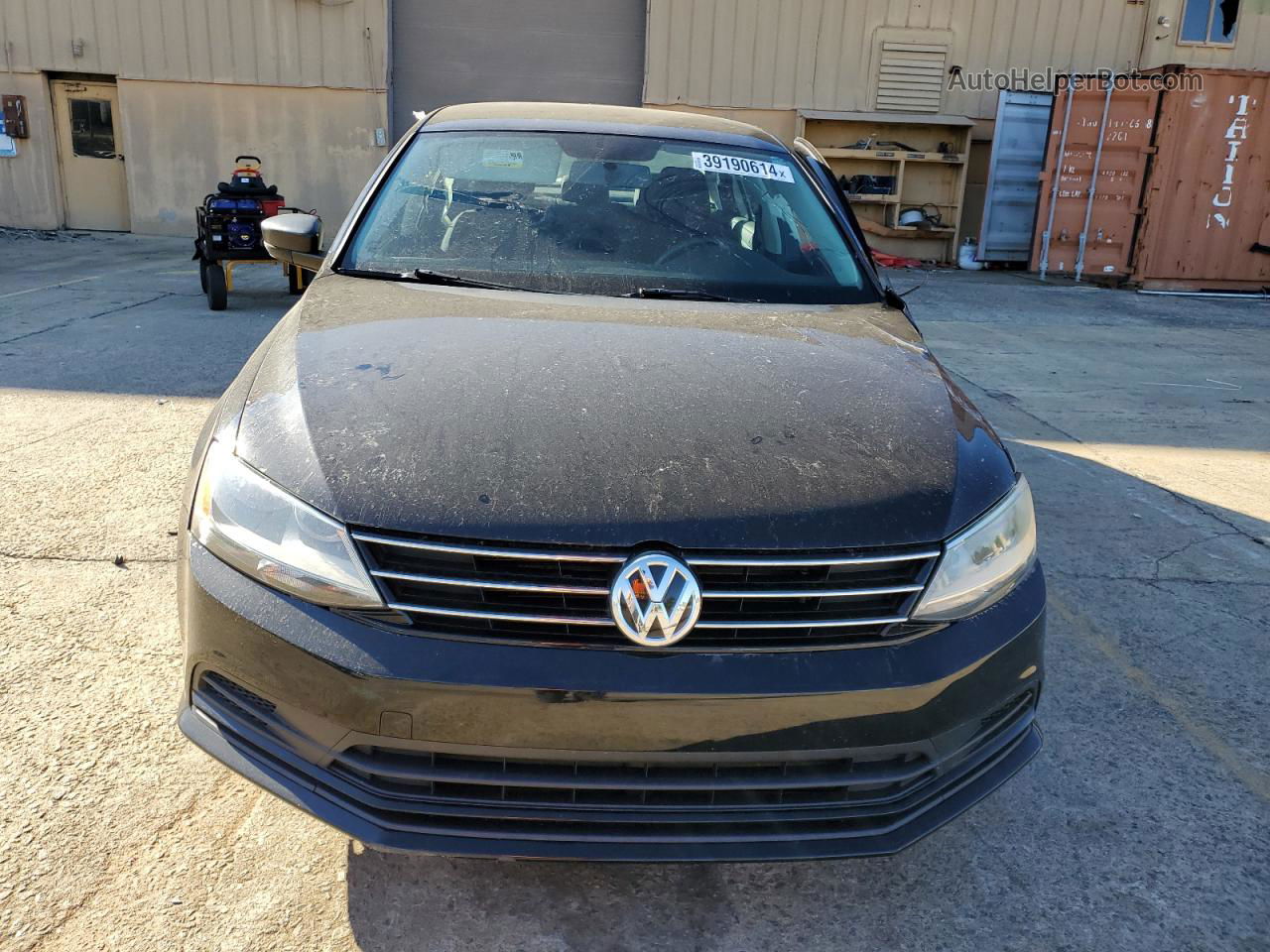 2015 Volkswagen Jetta Tdi Black vin: 3VWLA7AJ1FM234242