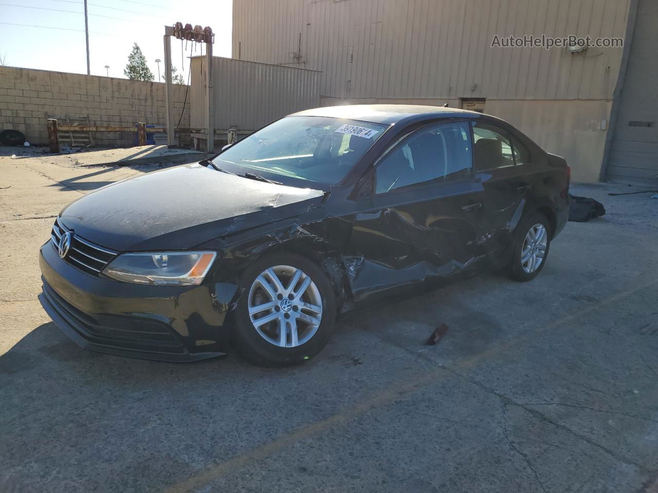 2015 Volkswagen Jetta Tdi Black vin: 3VWLA7AJ1FM234242