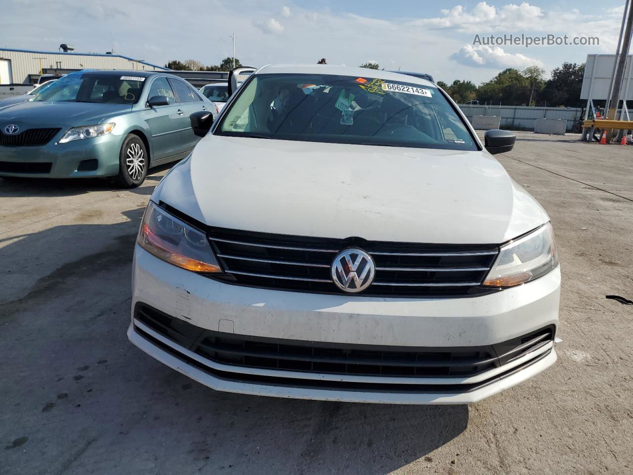 2015 Volkswagen Jetta Tdi White vin: 3VWLA7AJ2FM272921