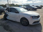 2015 Volkswagen Jetta Tdi White vin: 3VWLA7AJ2FM272921