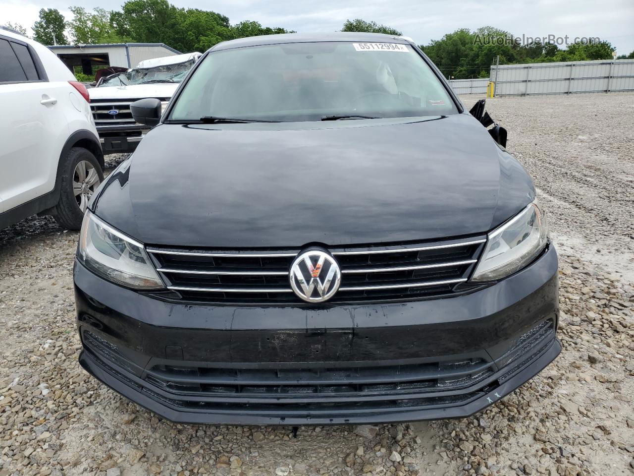 2015 Volkswagen Jetta Tdi Black vin: 3VWLA7AJ2FM299374