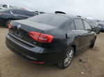 2015 Volkswagen Jetta Tdi Black vin: 3VWLA7AJ2FM319185