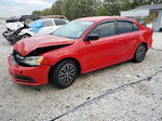 2015 Volkswagen Jetta Tdi Красный vin: 3VWLA7AJ3FM233500