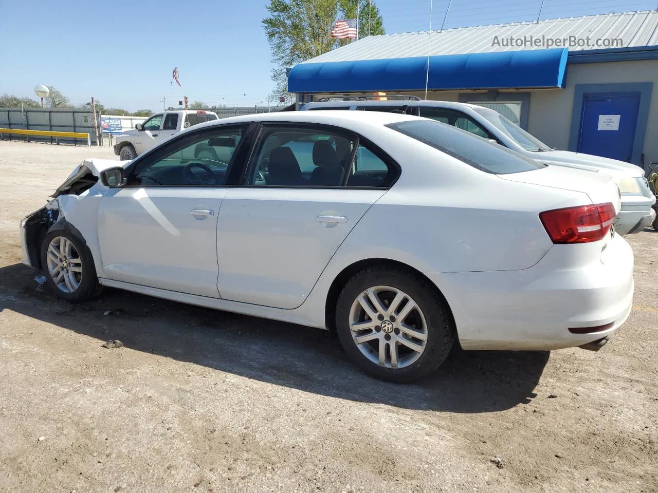 2015 Volkswagen Jetta Tdi White vin: 3VWLA7AJ3FM234646