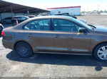 2015 Volkswagen Jetta 2.0l Tdi S Brown vin: 3VWLA7AJ4FM281121