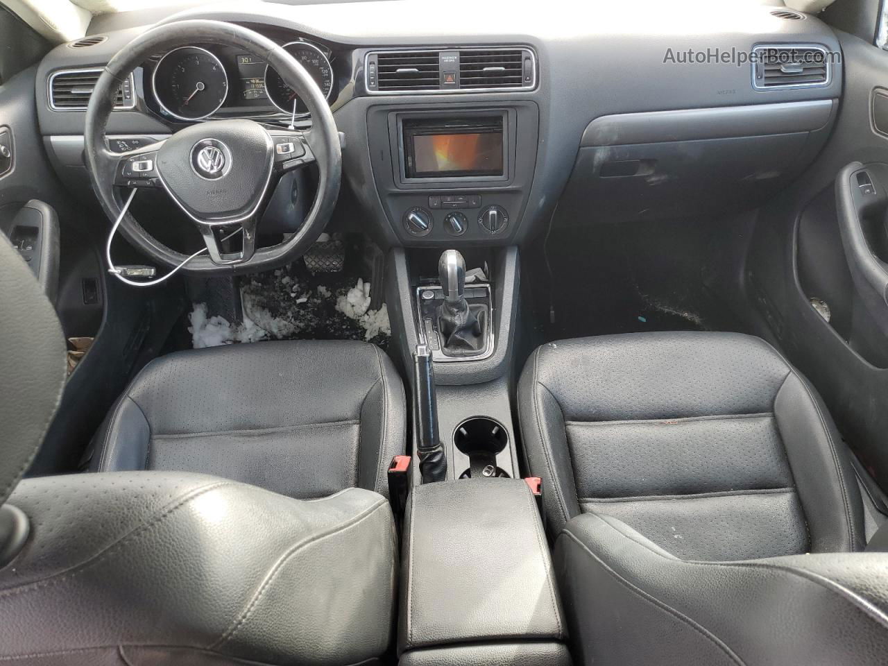 2015 Volkswagen Jetta Tdi Синий vin: 3VWLA7AJ5FM323473