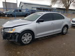 2015 Volkswagen Jetta Tdi Silver vin: 3VWLA7AJ6FM422920