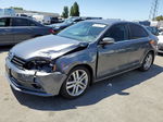 2015 Volkswagen Jetta Tdi Gray vin: 3VWLA7AJ7FM246038