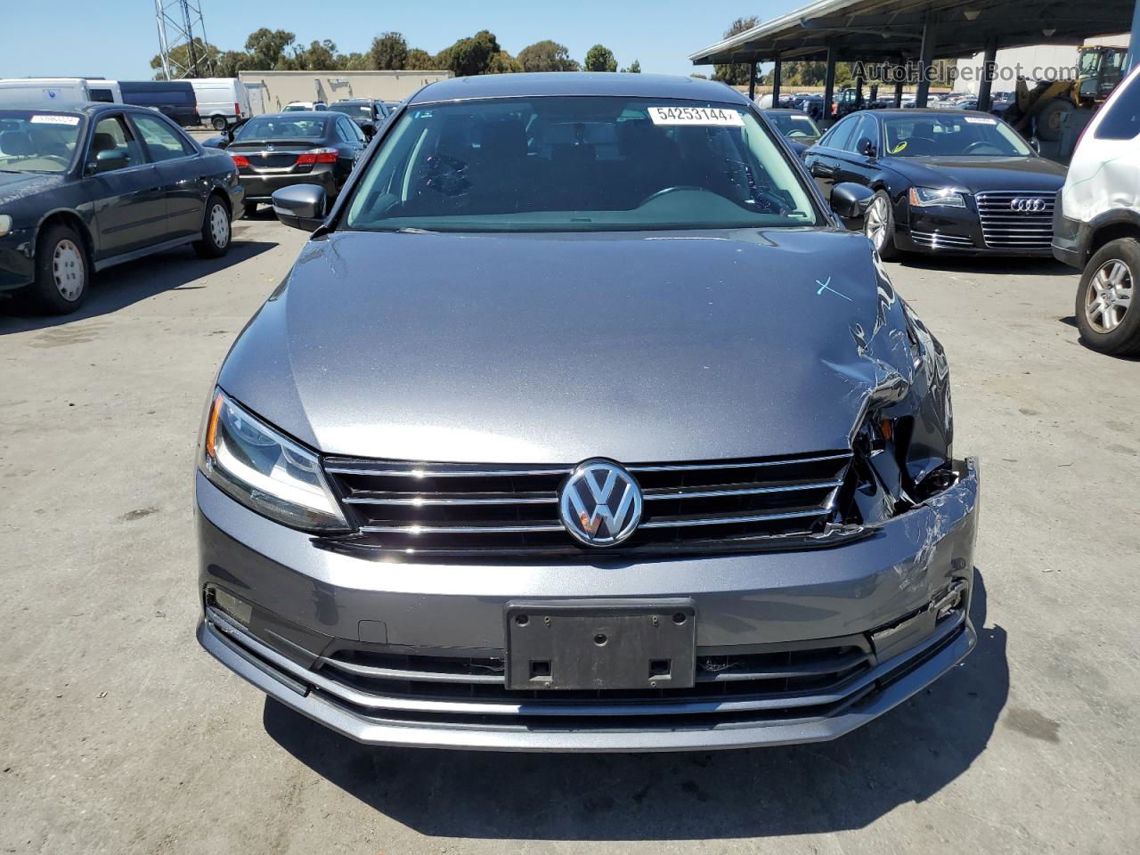 2015 Volkswagen Jetta Tdi Gray vin: 3VWLA7AJ7FM246038