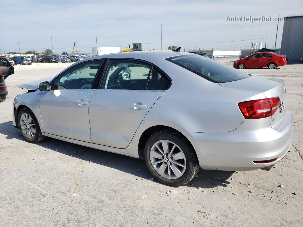 2015 Volkswagen Jetta Tdi Серебряный vin: 3VWLA7AJ8FM244685