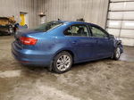 2015 Volkswagen Jetta Tdi Синий vin: 3VWLA7AJ9FM221271