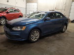 2015 Volkswagen Jetta Tdi Синий vin: 3VWLA7AJ9FM221271