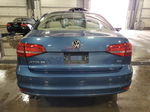 2015 Volkswagen Jetta Tdi Синий vin: 3VWLA7AJ9FM235137