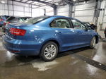 2015 Volkswagen Jetta Tdi Blue vin: 3VWLA7AJ9FM235137