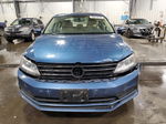 2015 Volkswagen Jetta Tdi Синий vin: 3VWLA7AJ9FM235137