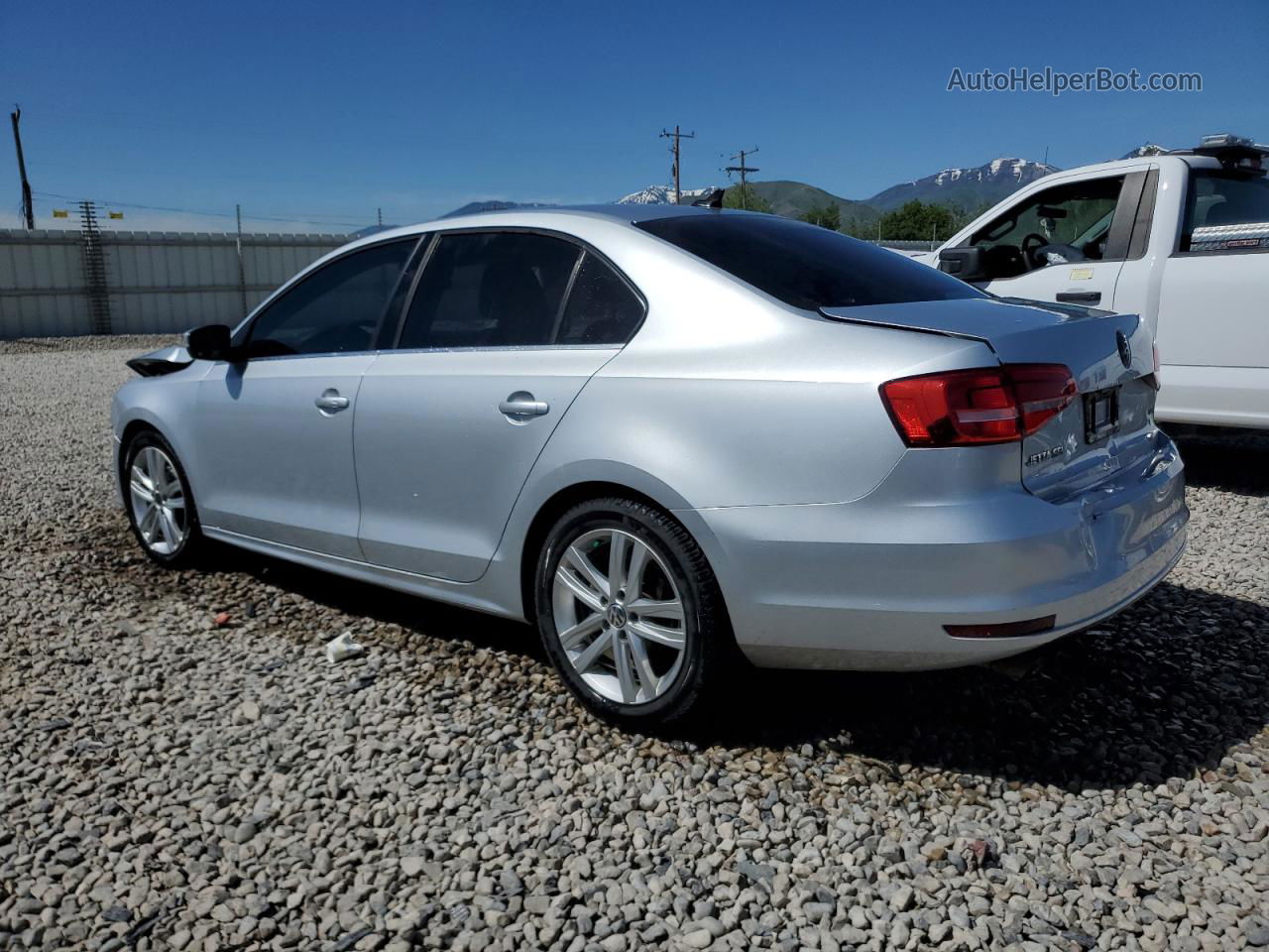 2015 Volkswagen Jetta Tdi Серебряный vin: 3VWLA7AJ9FM238216