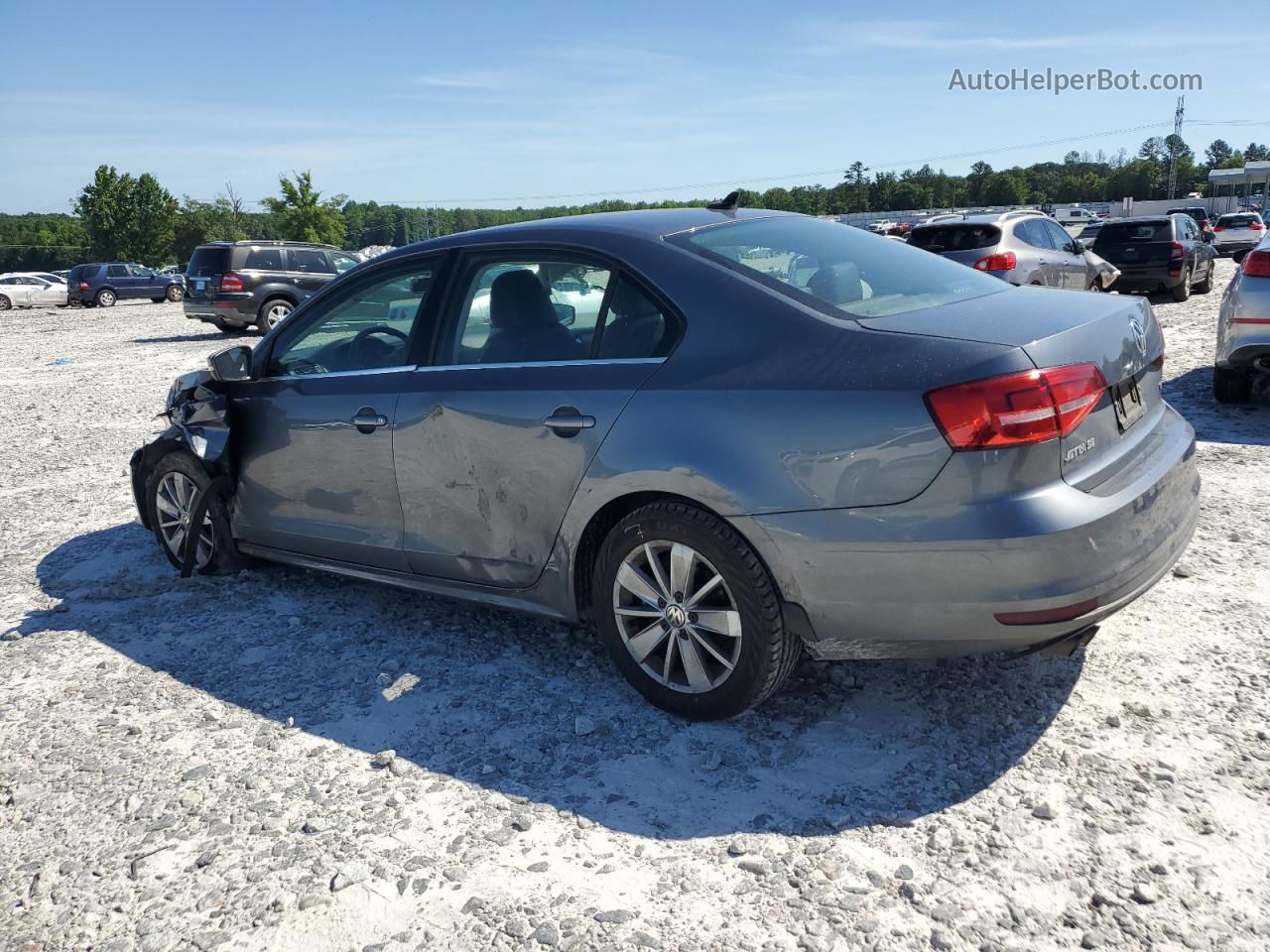 2015 Volkswagen Jetta Tdi Charcoal vin: 3VWLA7AJ9FM319278