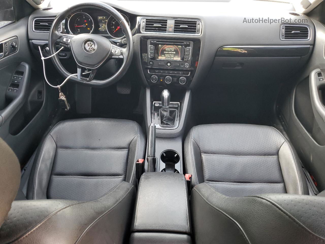 2015 Volkswagen Jetta Tdi Черный vin: 3VWLA7AJXFM249578