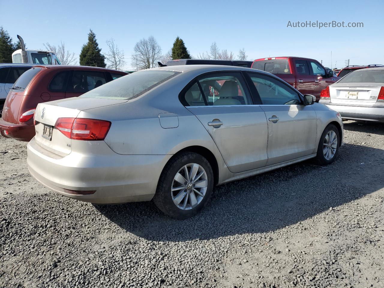 2015 Volkswagen Jetta Tdi Gold vin: 3VWLA7AJXFM290454